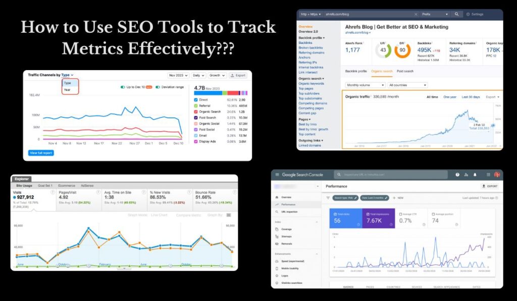 How to Use SEO Tools to Track Metrics Effectively?